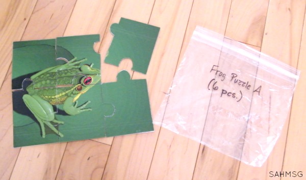 DIY puzzles for kids.