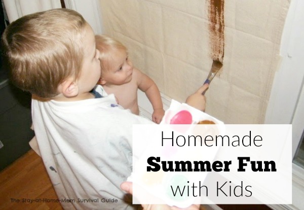 Homemade Summer Fun with Kids
