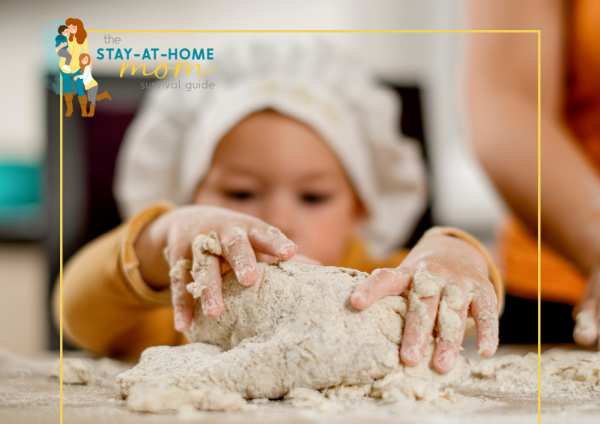 Homemade Play Dough Puzzle