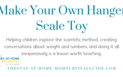 Hanger Scale DIY Toy