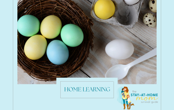 Dyed Egg Shells Science and Art Activity
