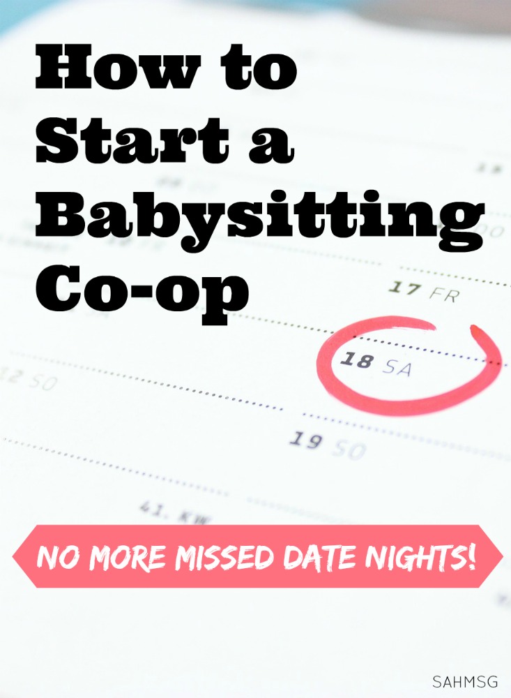 How to start a babysitting co-op so you never have to miss a date night or doctor's appointment again!