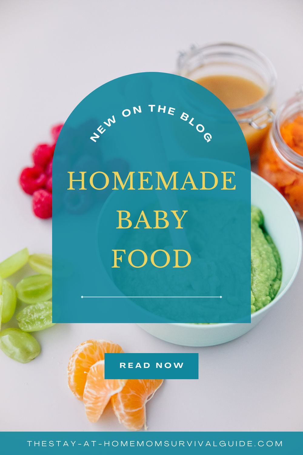 Homemade baby food requires one recipe for everything! So simple and healthier than store bought.