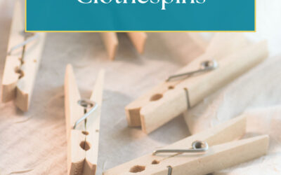 One Item Activity: Clothespins