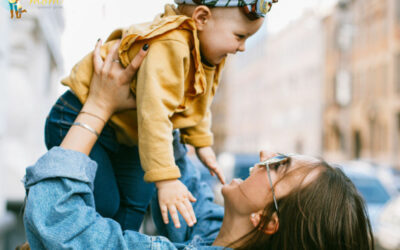 Super-Mom Kisses Perfect Goodbye