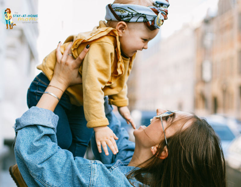 Super-Mom Kisses Perfect Goodbye