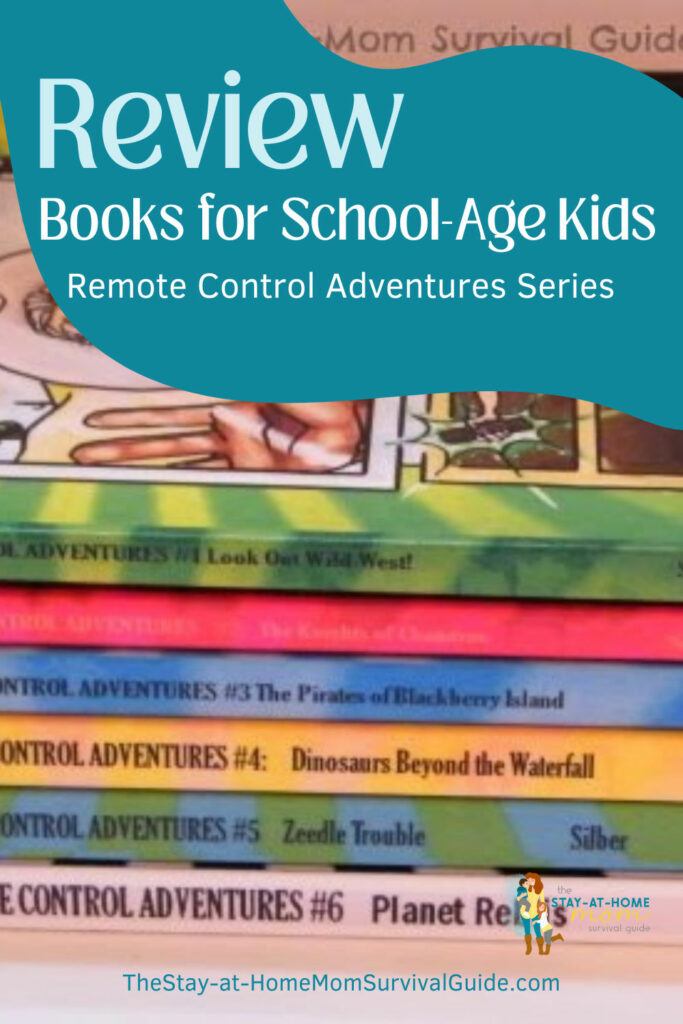 Review of the Remote Control Adventures series of action books for school age kids in the middle grades.