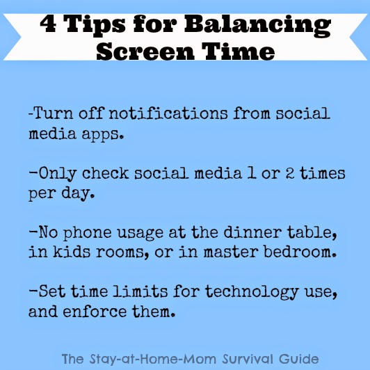 4 Tips to Balance Screen Time for Kids Implement these 4 tips to help kids learn to balance their screen time use.