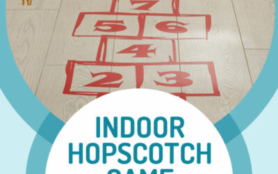 Indoor Hopscotch Game