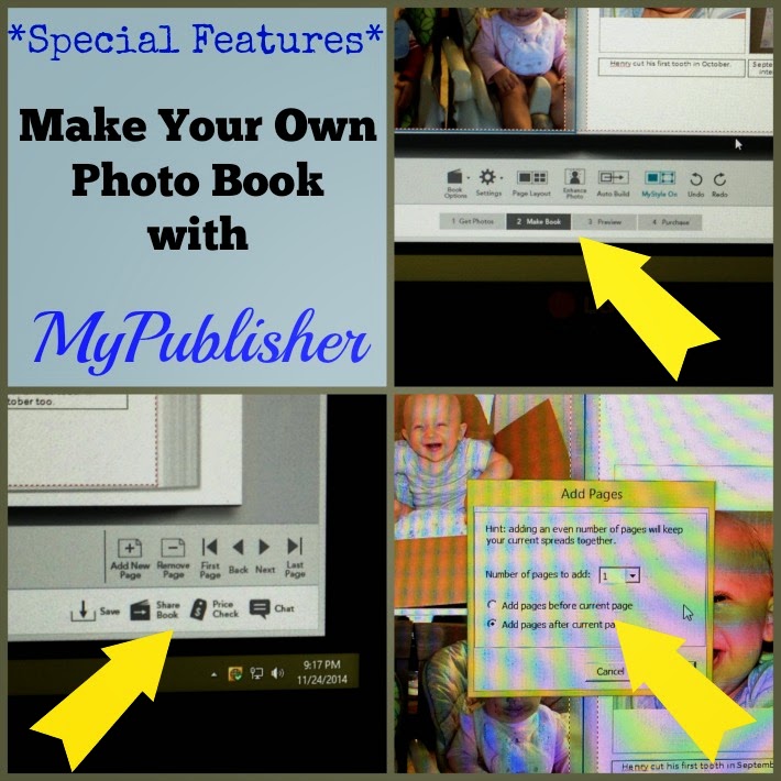 Make your own photo book gifts with MyPublisher-6 ideas plus one organizational tip! This program has great features for creating personalized gifts.