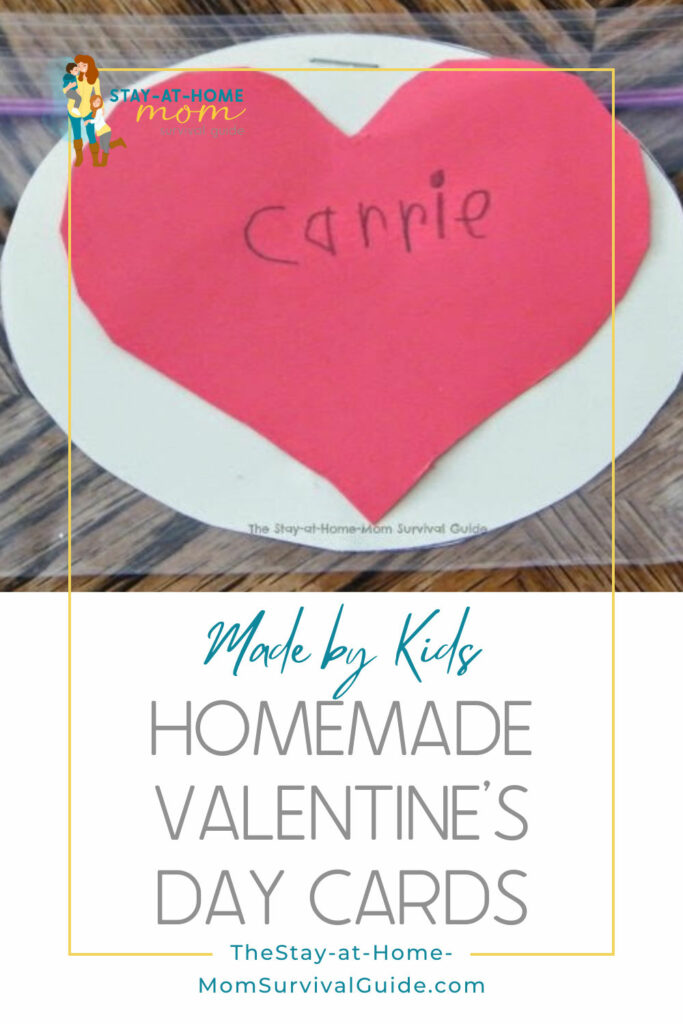 DIY Valentine's Kids can make to practice cutting skills.