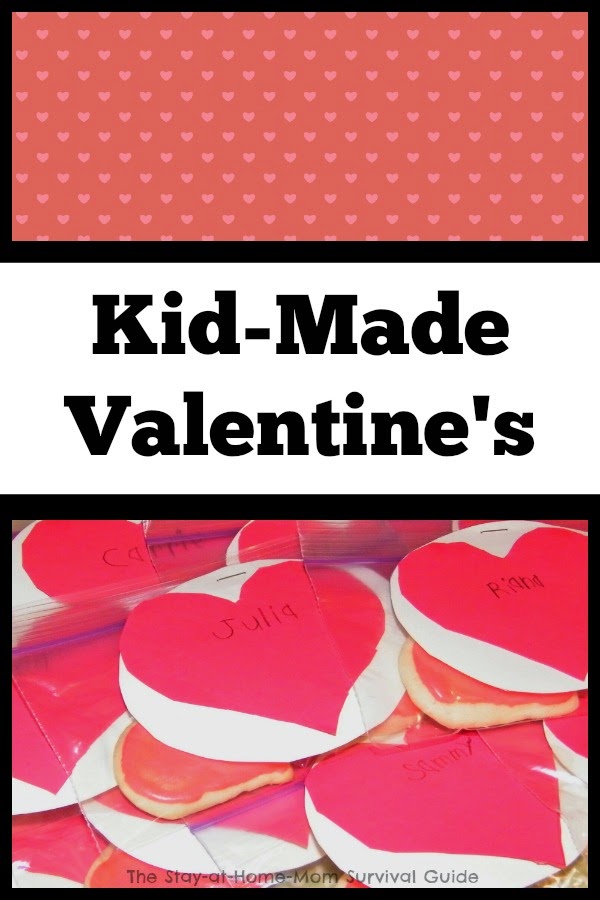 Really simple homemade Valentine's that kids can make-great non-candy ideas and extensions to personalize them.
