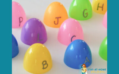 Easter Egg Alphabet Order Game for Preschool