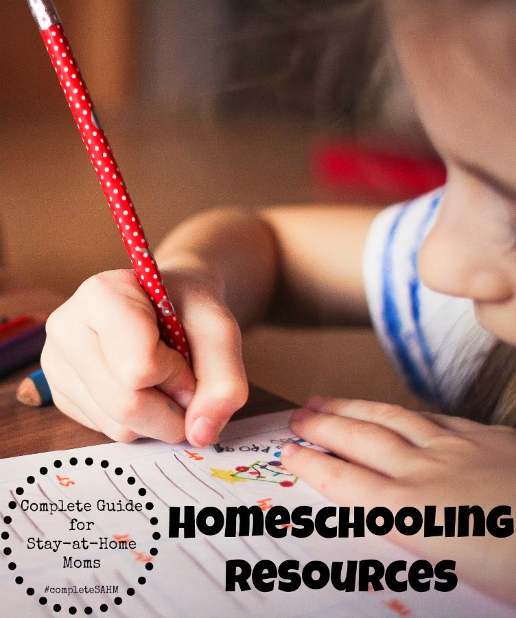 Homeschooling Resources for moms. A huge list of tips, support and resources for homeschooling your children.