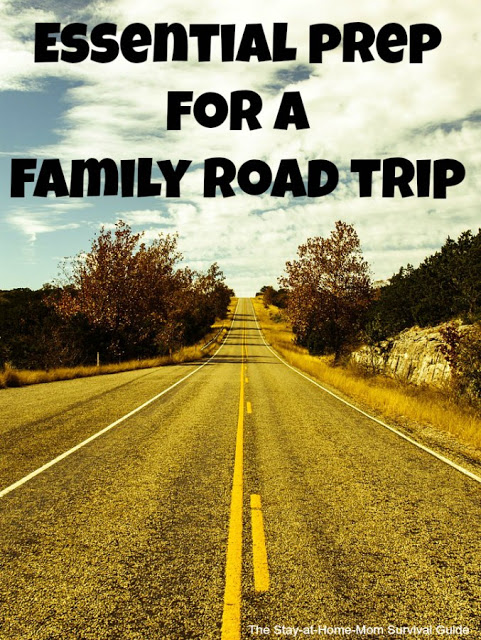 Essential Prep for a Family Road Trip-4 tips to keep the car safe and ready for lots of miles on the road this Summer.
