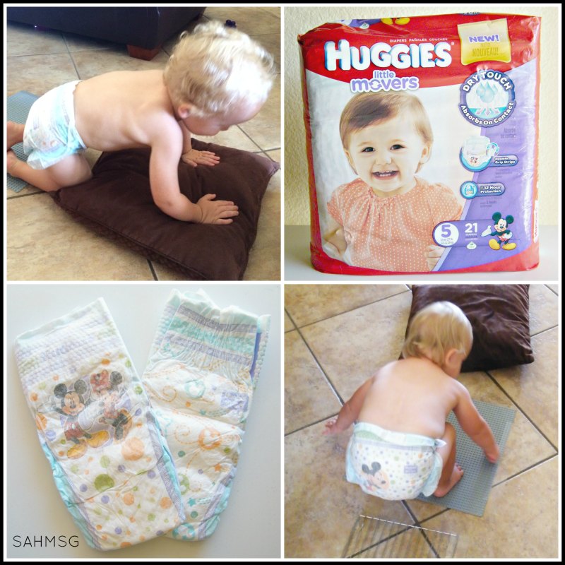 Huggies Little Movers Diapers #SetBabyFree