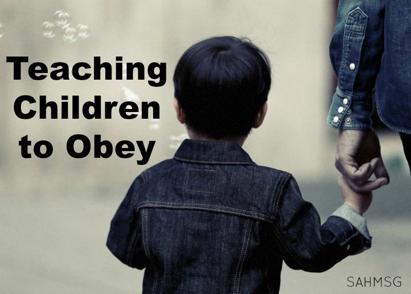 Teaching children to listen and obey is not always easy. Being a mom is hard work, but this mom of 4 shares her tips for teaching children through loving discipline.