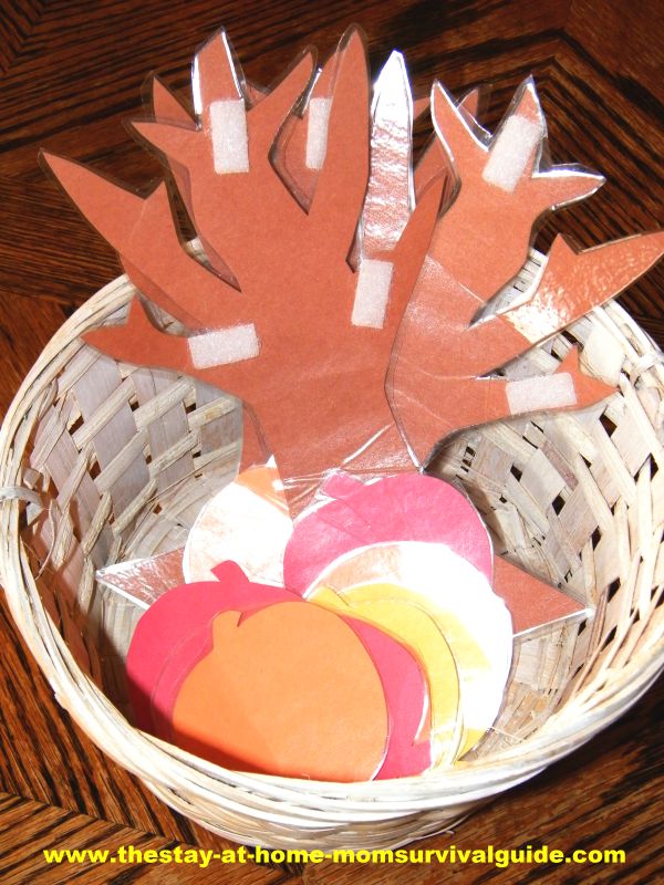 Set up a fun invitation to play with this apple color sorting basket for toddlers. There are even activity ideas for preschoolers in the post as well. Free printable patterns make this easy to set up!