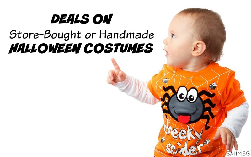 Deals on Store-Bought or Homemade Halloween Costumes for Kids