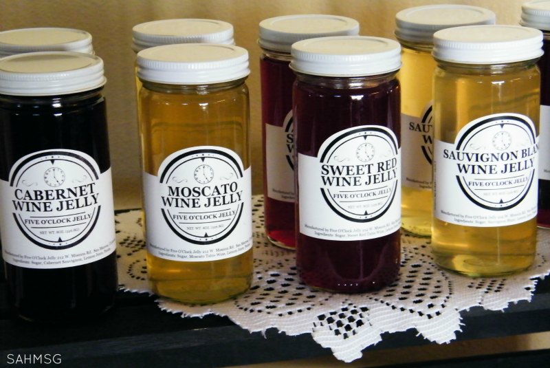 Five O'Clock Wine Jelly-great easy appetizer or meal ingredient for flavorful and unique holiday dishes.