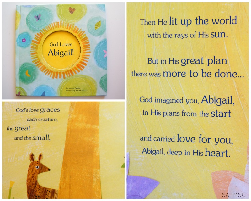 Faith-based personalized book for kids from I See Me. I was thrilled with the quality of these personalized books for kids. They are a great Christmas gift idea.