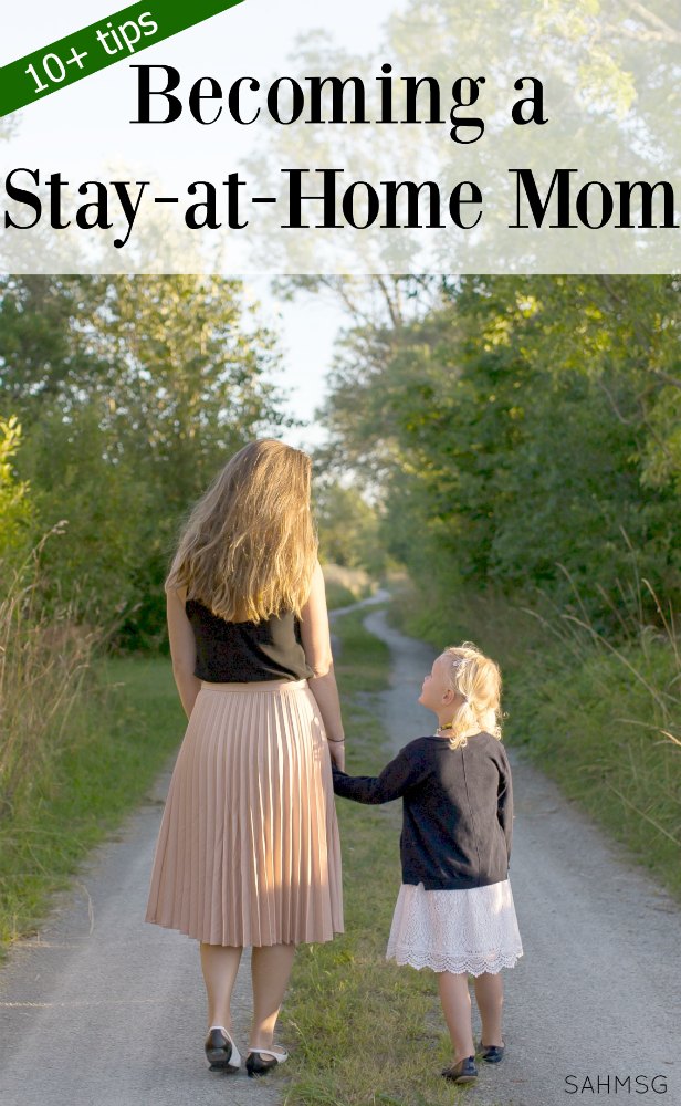Stay-at-home moms share their tips for working moms and new moms looking at becoming a stay-at-home mom. The books shared are so helpful for focusing on living on one income and being encouraged while becoming a stay-at-home mom.