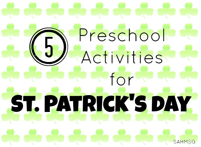 Preschool activities for St Patriclk's Day to introduce the history and fun of the holiday with preschool children. Printables, crafts, books and fun ideas for kids!