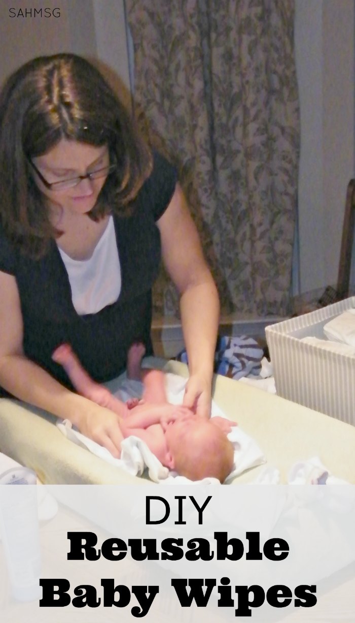 Make your own reusable baby wipes with simple ingredients in an all-natural DIY recipe for homemade diaper wipes.