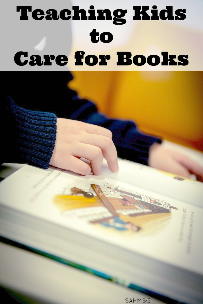 Children can be hard on books. Teaching children to care for books is important because part of good reading habits is teaching how to handle and treat books. This idea helps children learn that books can be repaired when they are damaged. It's a great Spring Cleaning task for kids to do too!