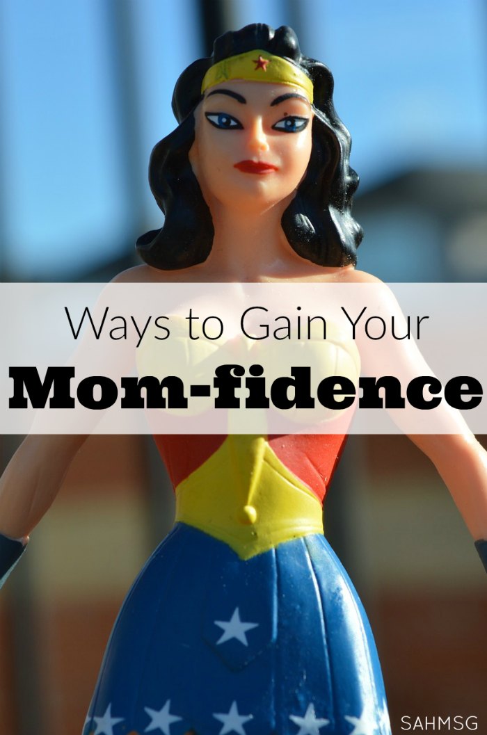 Gain some mom confidence, or mom-fidence, with these 5 tips from a mom and therapist. Part of Mom Motivation Mondays.