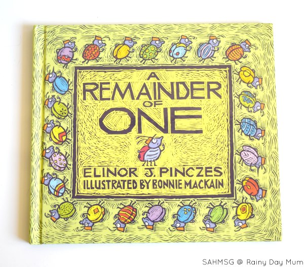 Hands-on division activity for the storybook A Remainder of One. This hands-on division activity for second or third grade is a great concrete learning activity for school age kids to explore division and multiplication concepts.