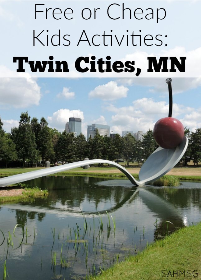 20 Best Free or Cheap Kids Activities in the Twin Cities, Minneapolis-St Paul, Minnesota.