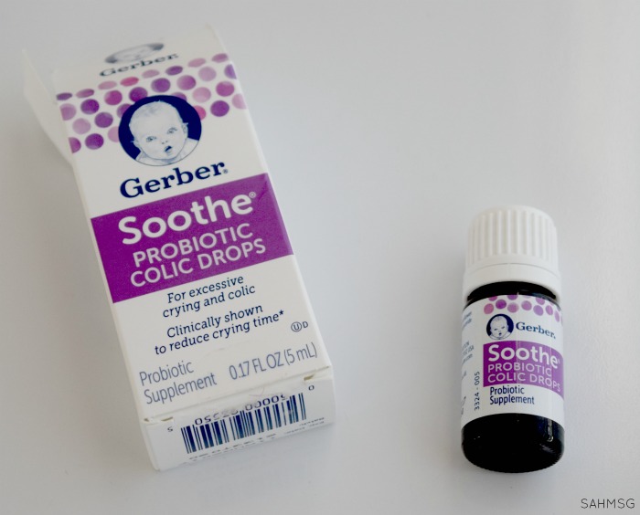 Colic drops from Gerber  Soothe.