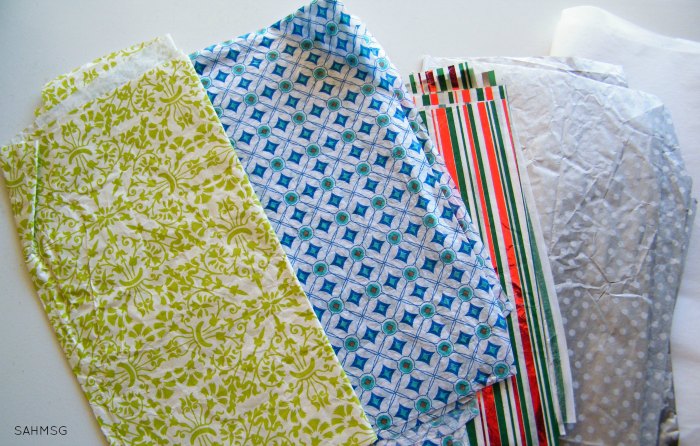 Tissue paper toddler activity-only one item needed for this play activity for babies.