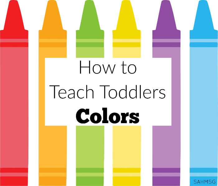 Toddler Lesson Plans for learning colors are a simple way to teach toddlers colors with easy activities for toddlers to learn colors in a hands-on way. #sponsored