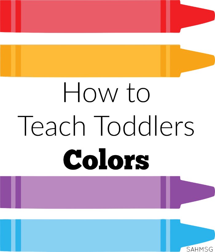 Toddler Lesson Plans for learning colors are a simple way to teach toddlers colors with easy activities for toddlers to learn colors in a hands-on way. #sponsored