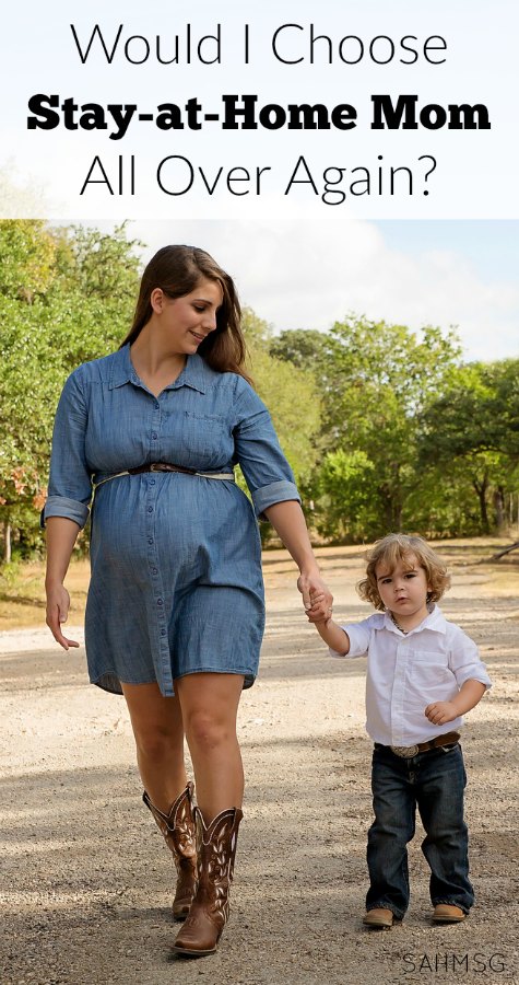 A friend asked me if I would choose to be a stay-at-home mom if I had to do it all over again? I had to think about it. It depends on the day, but thinking would I choose stay-at-home mom all over again was an eye-opener. It's not an easy answer.