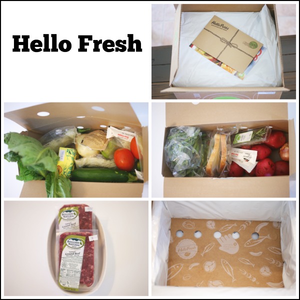 Hello Fresh meal delivery service