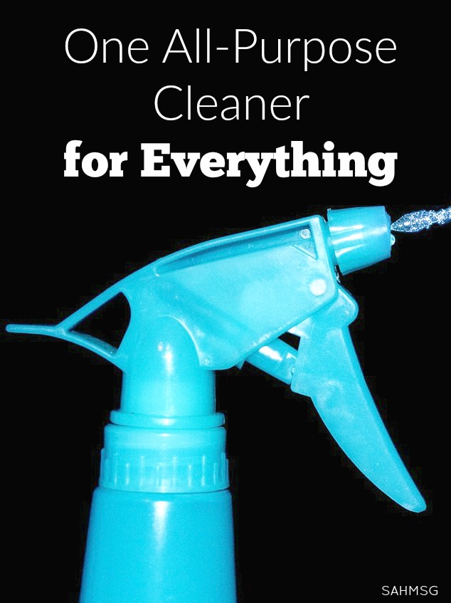 I was tired of chemicals in my cleaners drying out my skin and nails, getting on my kids hands, and cluttering up the cleaning closet. I switched to one all-purpose cleaner for everything: Thieves Household Cleaner. So inexpensive too!