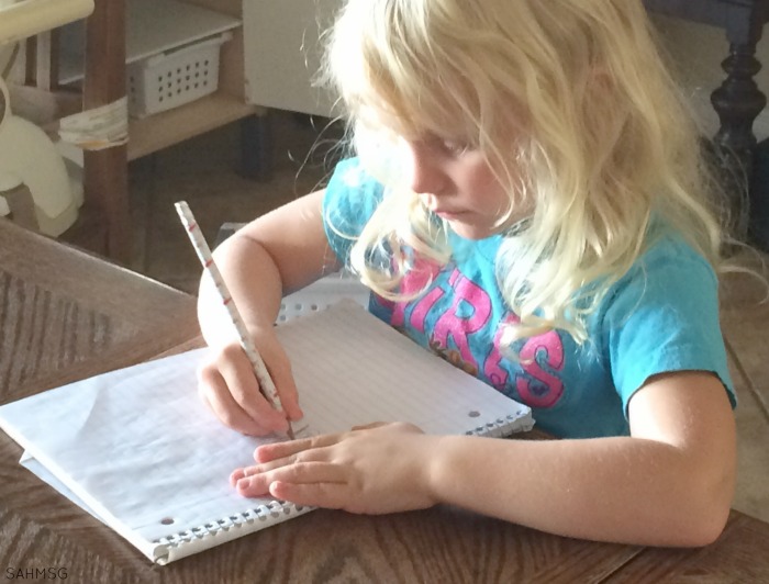 How to use journal time in preschool.