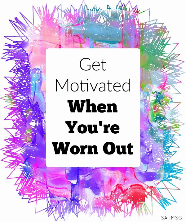 How do you get motivated when you are worn out and don't have an ounce of energy for your daily tasks? If you are a mom, this can be tough! Here are 5 ways I get motivated when I have those days where all I want to do is be lazy.