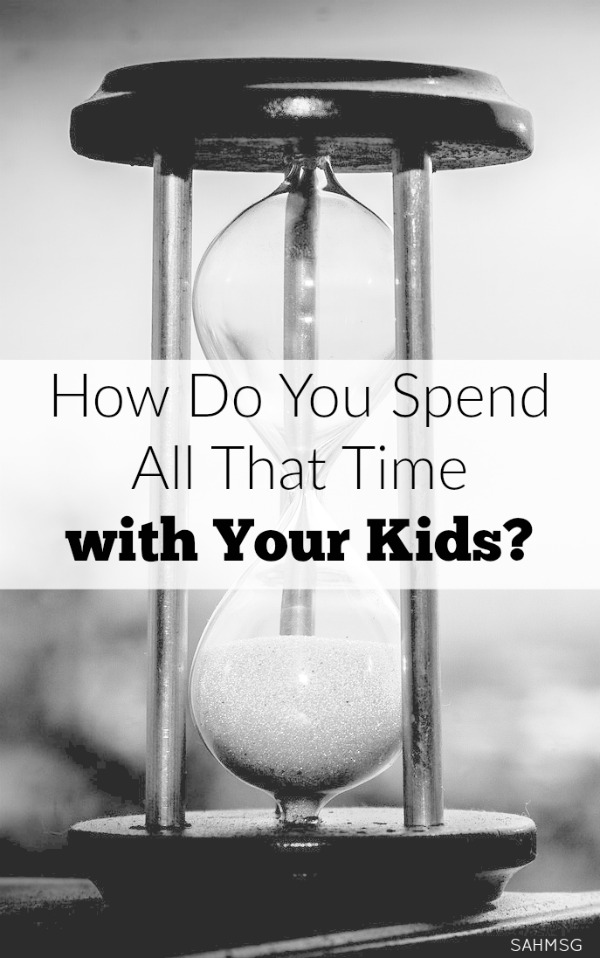 I get asked a lot, "How can you spend all that time with your kids?" My response? How can I not spend time with my kids! 