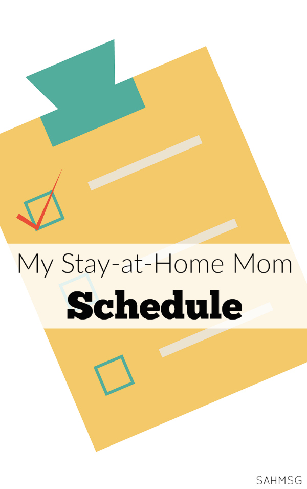 Why I put myself on a stay-at-home mom schedule.
