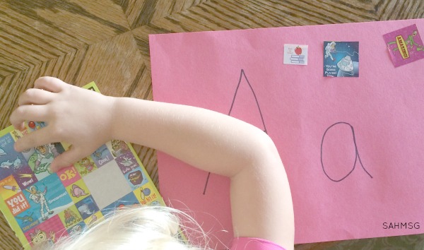 Letter of the day activities for preschool and a preschool at home curriculum that won't break the bank or take a lot of time to prep.