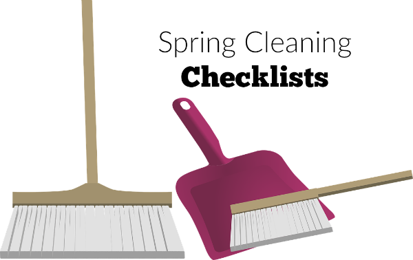 Stay organized and feel successfull with these spring cleaning checklists as well as daily and weekly cleaning routine ideas.