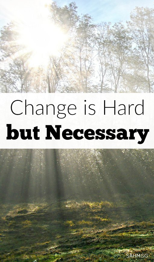 Change is hard, but a necessary part of life. Waiting for God's answer while being prayerfully patient can be challenging, but we can always keep this one thing in mind.