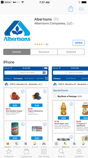 I needed a simple way to organize my grocery list to reduce my stress when shopping with kids. This organized grocery list saves you money! My kind of app. #sponsored.