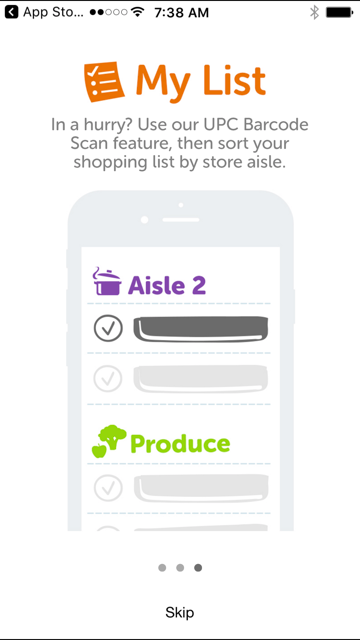 I needed a simple way to organize my grocery list to reduce my stress when shopping with kids. This organized grocery list saves you money! My kind of app. #sponsored.
