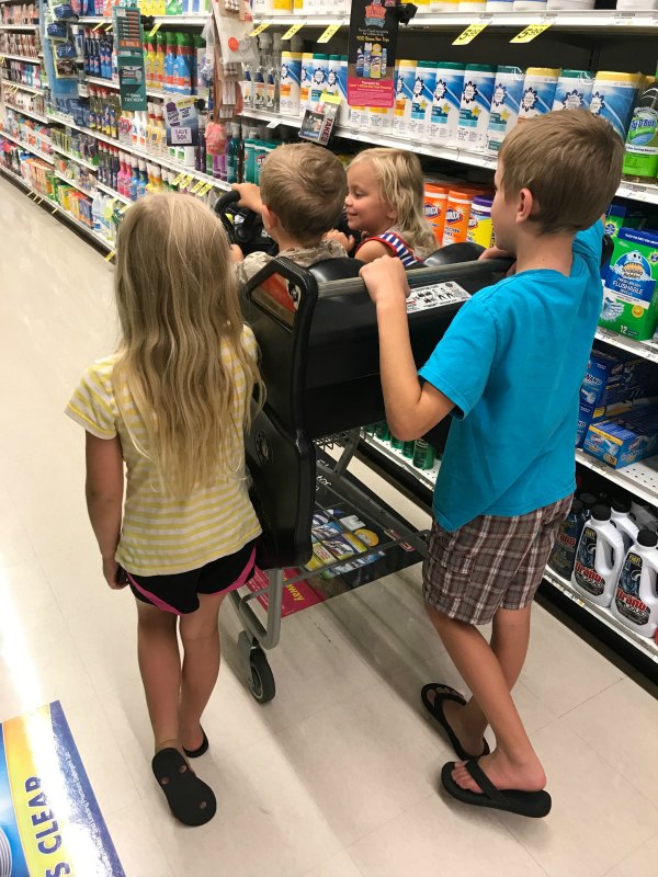 I needed a simple way to organize my grocery list to reduce my stress when shopping with kids. This organized grocery list saves you money! My kind of app. #sponsored.