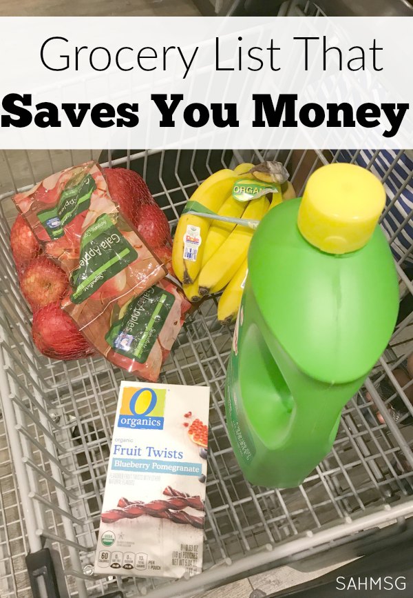 I needed a simple way to organize my grocery list to reduce my stress when shopping with kids. This organized grocery list saves you money! My kind of app. #sponsored.
